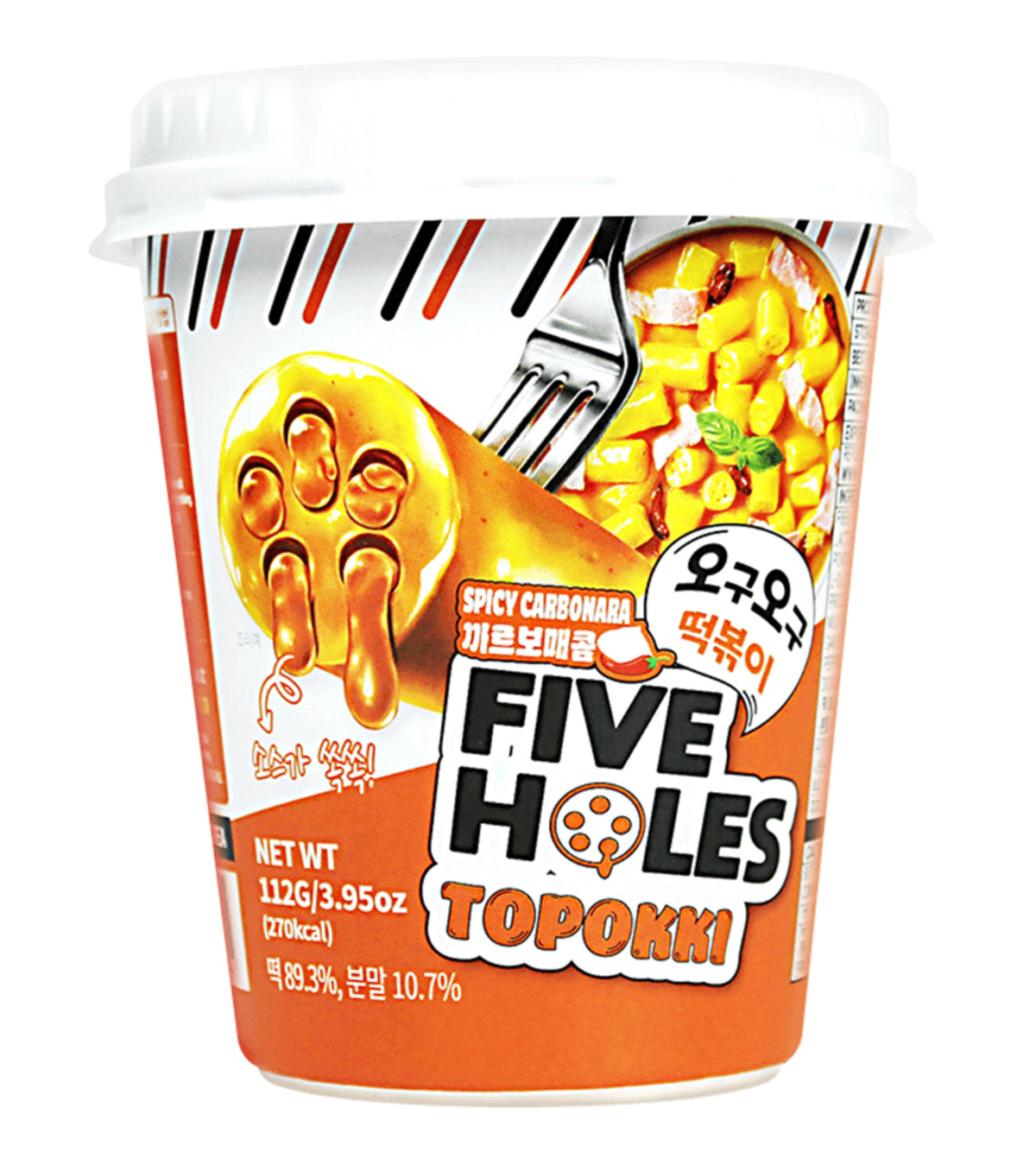 YOPOKKI SPICY CARBONARA TOPOKKI (CUP)
