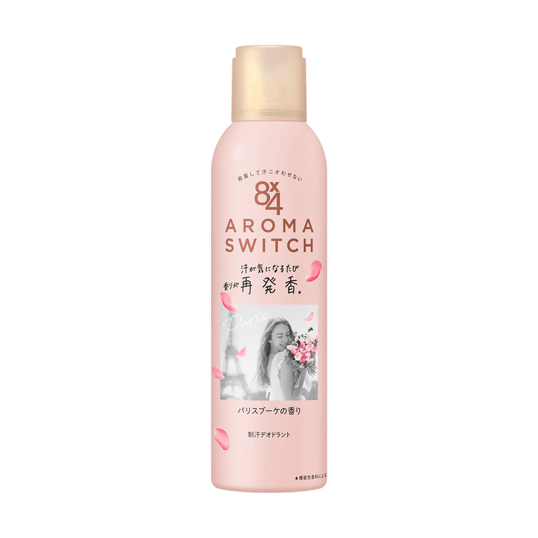 KAO 8x4 aroma switch spray Paris bouquet scent 150g