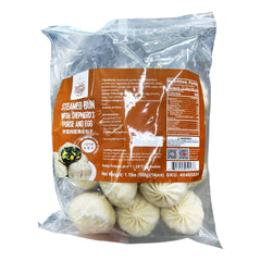 Steamed Bun with Shepherd‘s Purse And Egg
