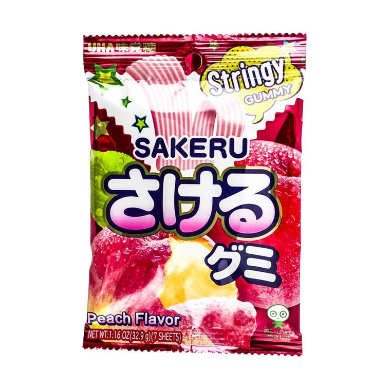UHA SAKERU GUMMY WHT PEACH