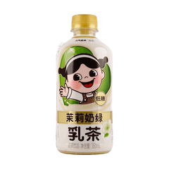 Genki FOREST Classic Milk Tea Jasmine Flavor,low calorie, 12.17 fl oz