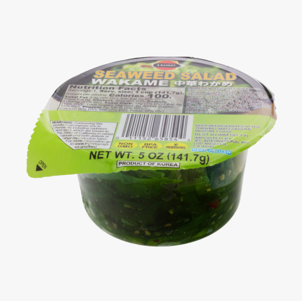 J-BASKET SEAWEED SALAD CHUKA WAKAME 5.00 OZ