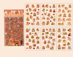 Foodie Kapi Stickers