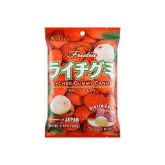 KASUGAI Lychee Gummy Candy