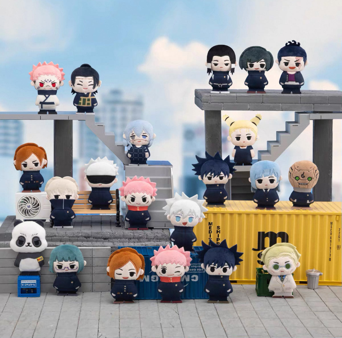 Kayou Jujutsu Kaisen Cute Unlimited Series Plush Brooch Blind Box
