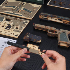 ROKR Legato C18 Pistol Wooden Gun Toy LQM02