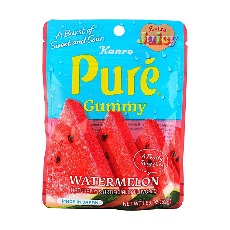 KANRO PURE GUMMY WATERMELON