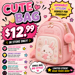 CUTE BAG FOR  $12.99 (IN STORE ONLY)