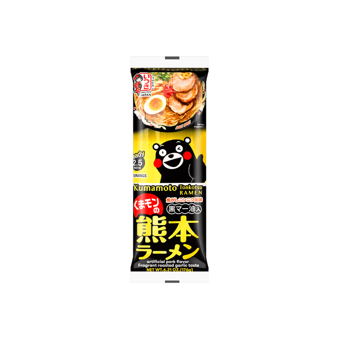 ITSUKI KUMAMON NO KUMAMOTO Tonkotsu RAMEN 6.21 oz