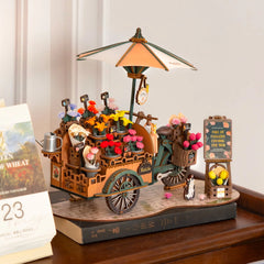 Rolife 3D Wooden Puzzle- Bloosom Cart TGS03