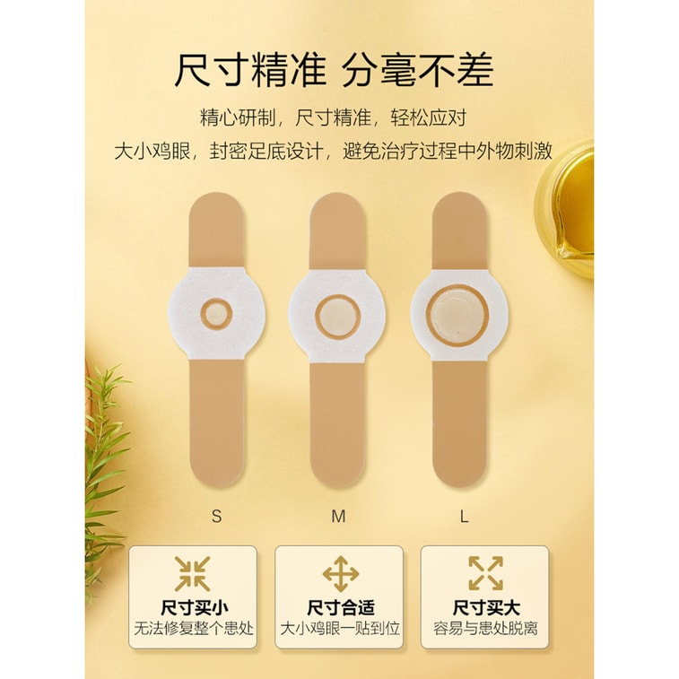 MEDICAL YOKOYAMA WART REMOVAL PATCH M
12PCS
