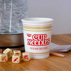 YAHTZEE Cup Noodles | Collectible Yahtzee Game Made to Look Like Iconic Ramen Meal with Custom Dice | Travel Yahtzee Game & Dice Game