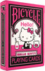 Bicycle Playing Cards: Hello Kitty (Black & Pink)