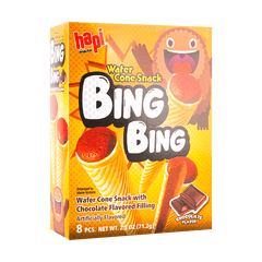 HAPI BING BING CONE SNACK CHOCO