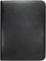 Ultra PRO - Vivid 9-Pocket Zippered PRO-Binder: (Black)