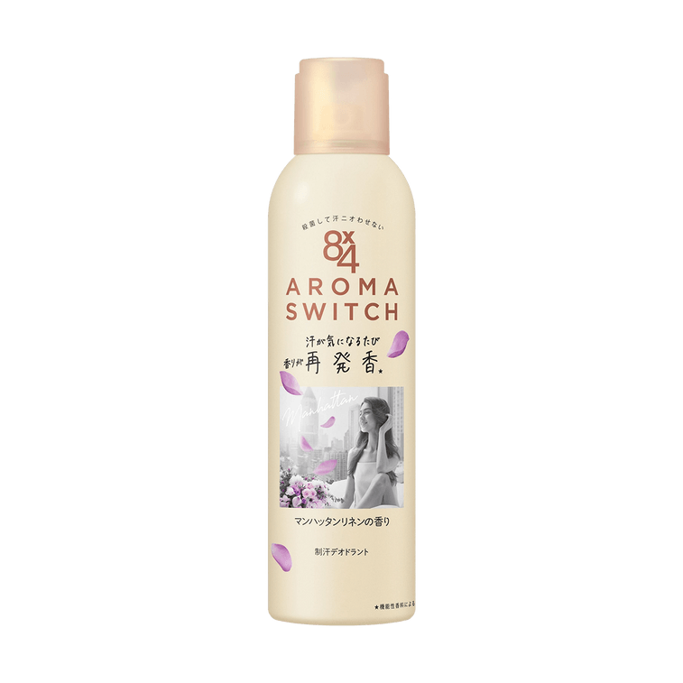 KAO 8x4 aroma switch spray Manhattan linen scent 150g