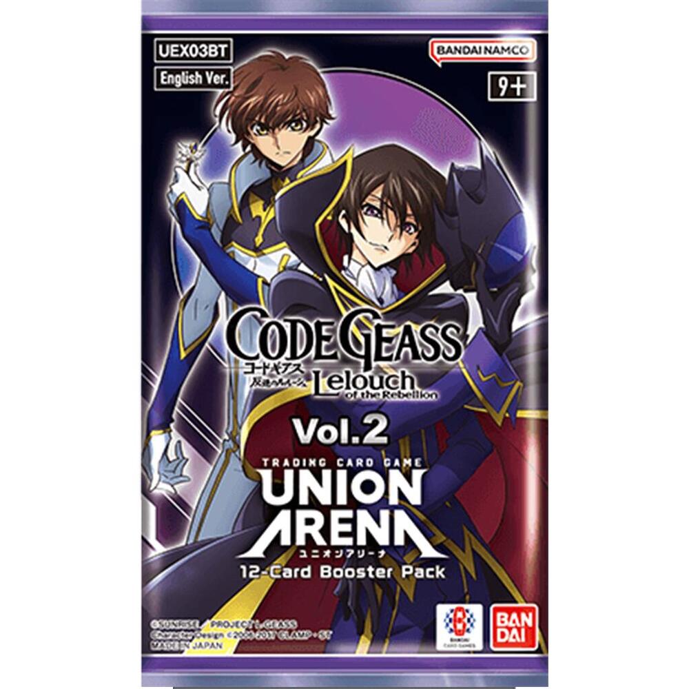 UNION ARENA CODE GEASS LELOUCH V2 BOOSTER 1 Pack