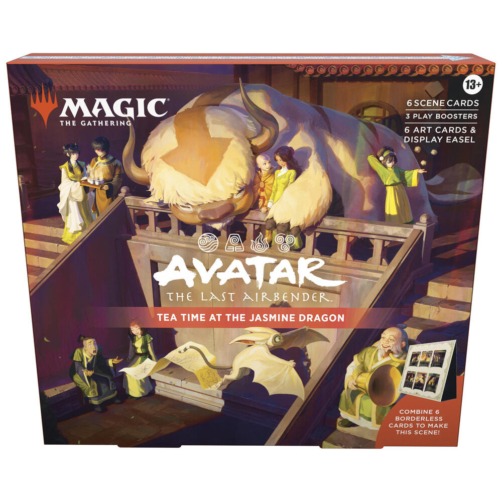 Avatar: The Last Airbender - Tea Time At The Jasmine Dragon Scene Box
