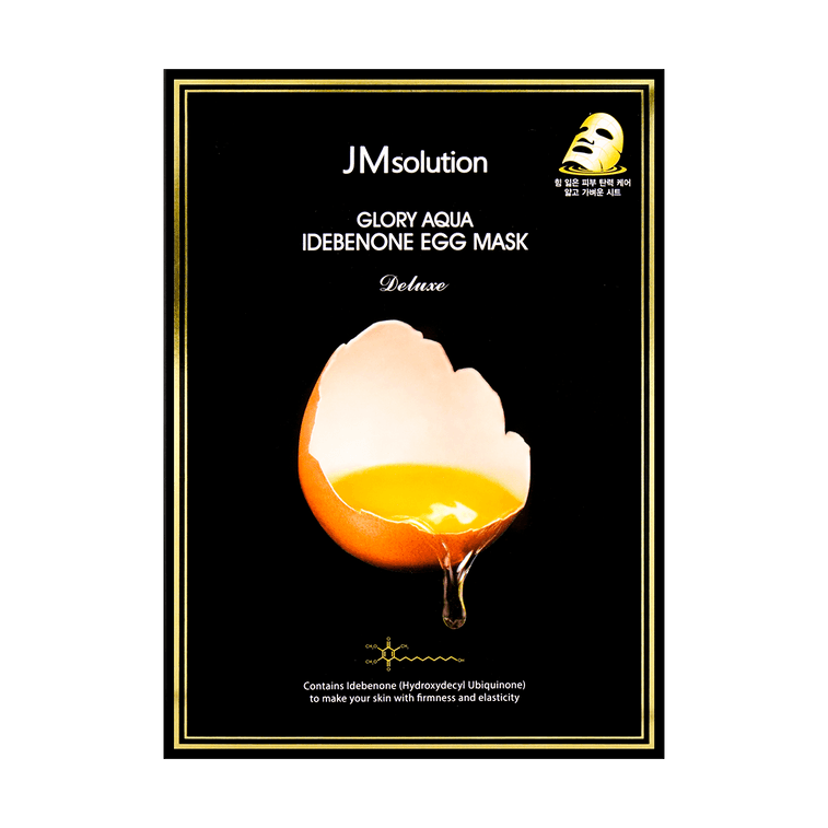 Glory Aqua debenone Egg Mask Deluxe 10 Sheets