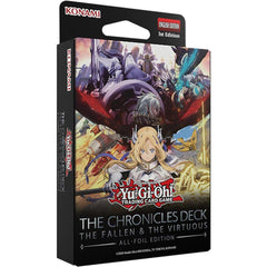 Konami - Yu-Gi-Oh! Trading Card Game: The Chronicles Deck: The Fallen & The Virtuous (All-Foil Edition) 1 PAK