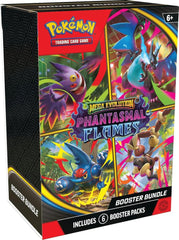 Pokemon TCG: Mega Evolutions 2 - Phantasmal Flames Booster Bundle (In store Only)