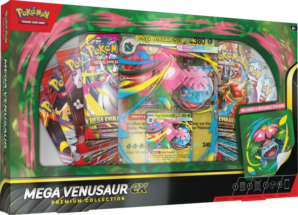 Mega Venusaur ex Premium Collection - Miscellaneous Cards & Products (In Store Only)