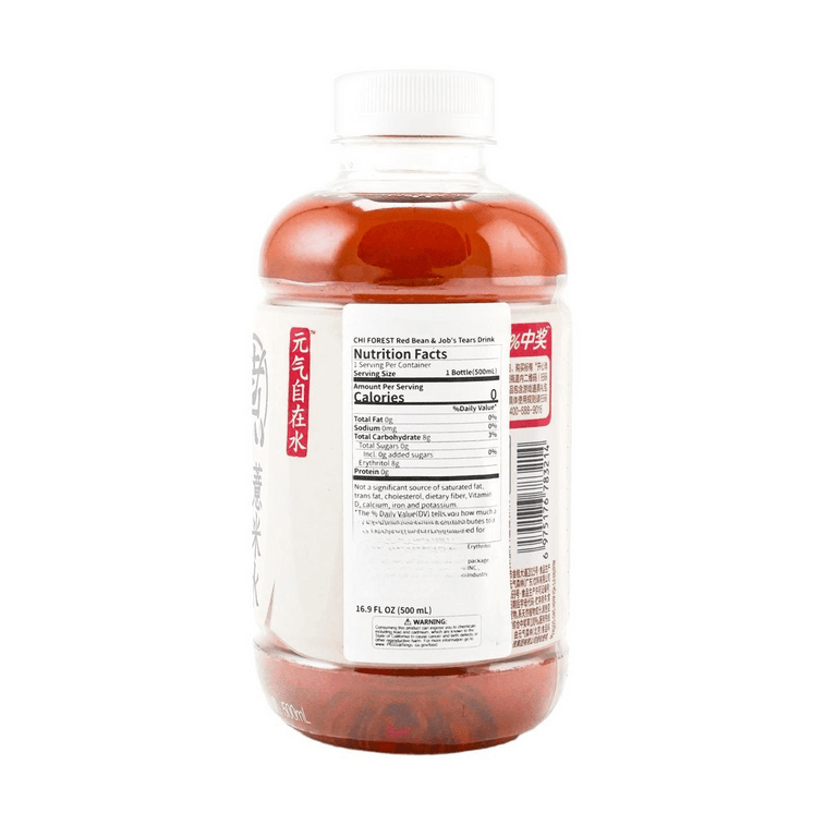 CHI FOREST Red Bean & Job's Tears Herbal Drink, 500ml