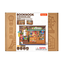 Rolife Nostalgic Corner Shop DIY Book Nook TGE05
