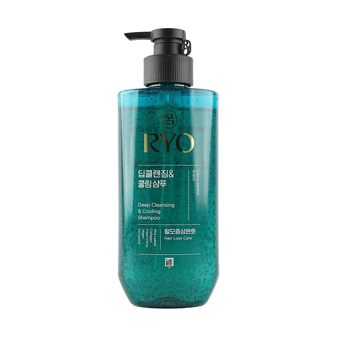 KOREA RYO DEEP CLEANSING SHAMPOO PUMP
480ML