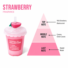 Scented Fragrance Gel Air Freshener - Strawberry