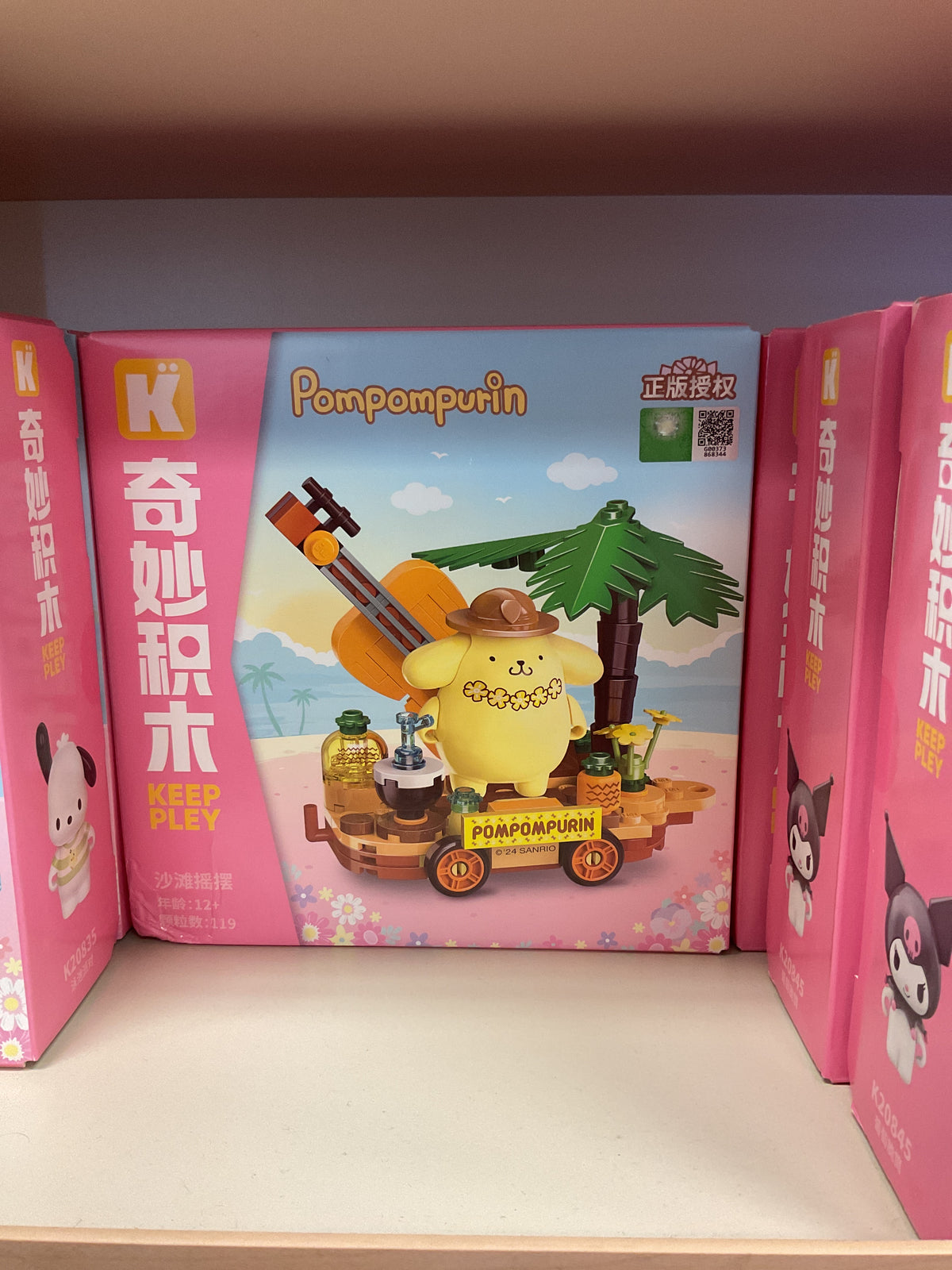Pompompurin Beach Rock