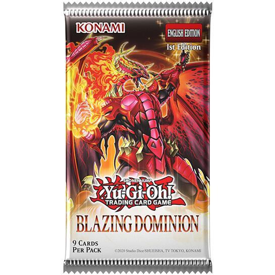 Yu-Gi-Oh! TCG - Blazing Dominion - Sleeved Boosters