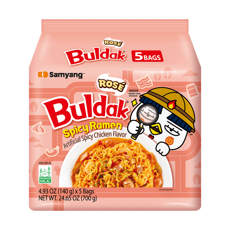 SAMYANG Artificial Spicy Chicken Flavor Ramen Rose