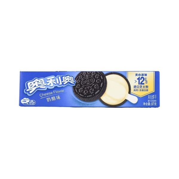 OREO CHEESE FLAVOR SANDWICH COOKIE