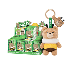 POPMART Ted2 Baby Ted Action Plush Pendant Blind Box