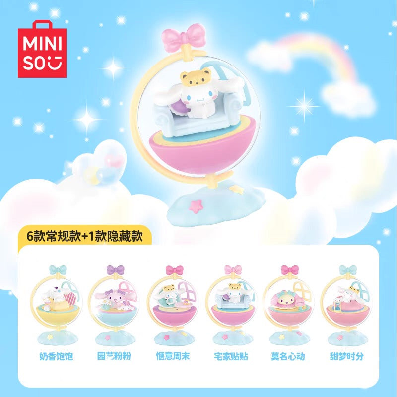 Miniso Cinnamoroll planet turning figurine blind box