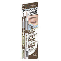 SANA NEW BORN EYEBROW PENCIL&POWDER
BITTER BROWN B11