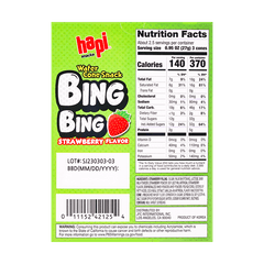 HAPI BING BING CONE SNACK STRAWBERRY