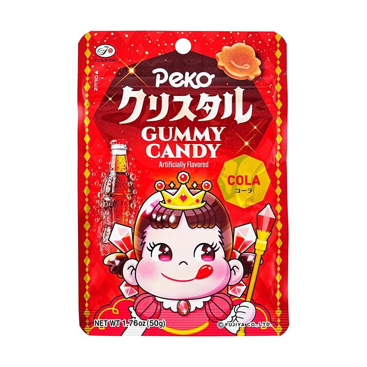 FUJIYA PEKO CRYSTAL GUMMY COLA