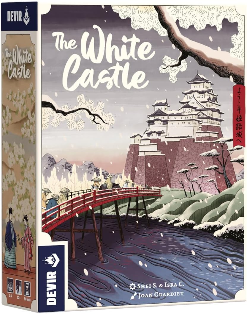 Devir - The White Castle Board Game – Strategic Eurogame with Worker Placement, Dice Placement & Resource Management