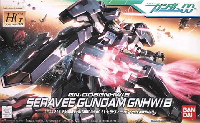 HG Mobile Suit Gundam 00 1/144 Seravee Gundam GNHW/B Plastic Model