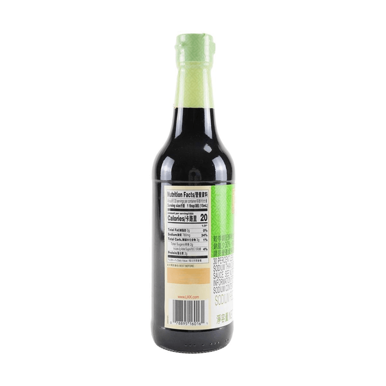Lee Kum Kee SODIUM REDUCED SEASONING SOY SAUCE 16.9 FL oz