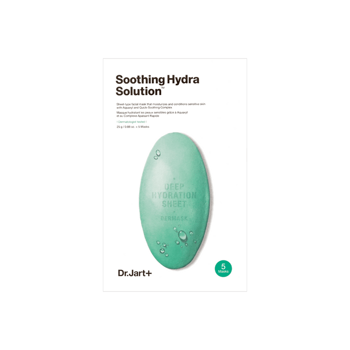 Dr.Jart+ Dermask Water Jet Soothing Hydra Solution Mask 5 Sheets