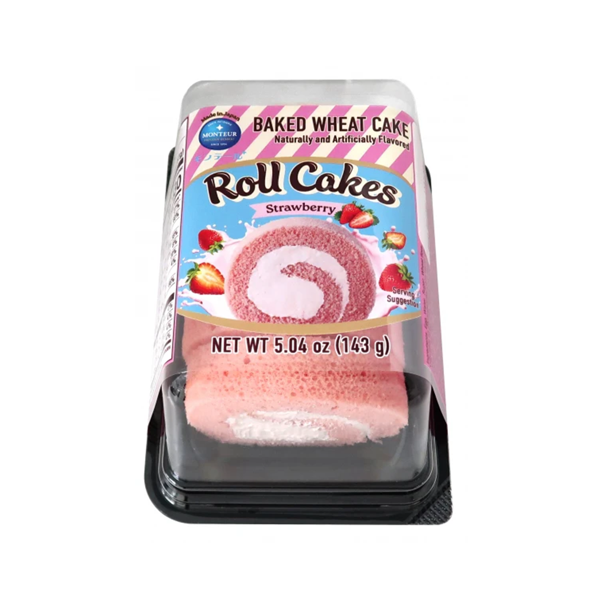 MONTEUR SWEETS STRAWBERRY ROLL CAKE