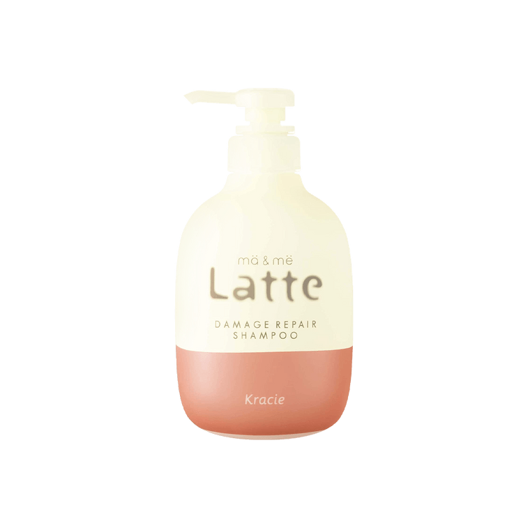 KRACIE MA&ME LATTE DAMAGE REPAIR SAMPOO,490ML