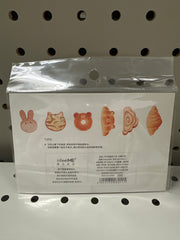 Bread eating : bear croissants(sticky notes)