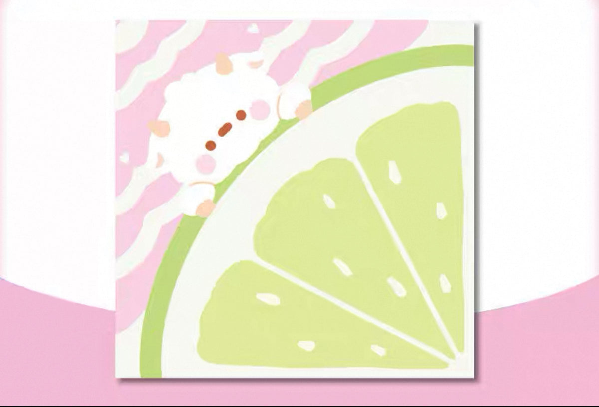 Lime Sheep Post-it Note