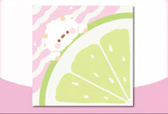 Lime Sheep Post-it Note