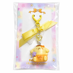 SANRIO Little Cupid Dreamy Bow Keychain - Pompompurin