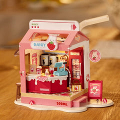 Rolife Strawberry Milk Box DS034